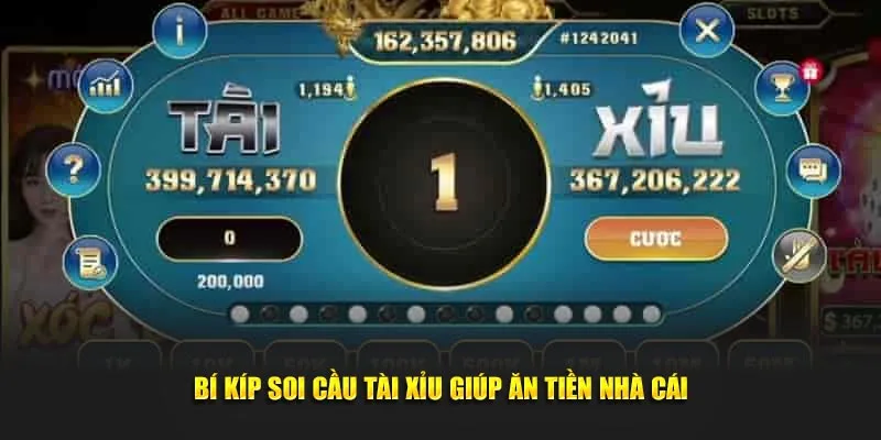 Bí kíp soi cầu tài xỉu giúp ăn tiền nhà cái