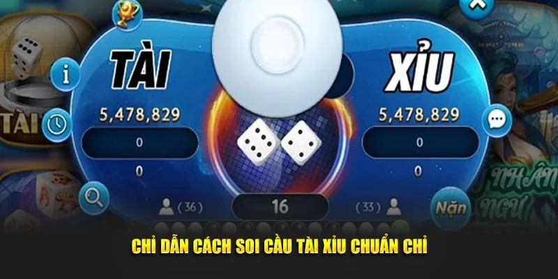 Chỉ dẫn cách soi cầu tài xỉu chuẩn không cần phải chỉnh