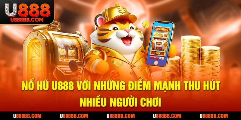 Nổ hũ U888 với những điểm mạnh thu hút nhiều người chơi