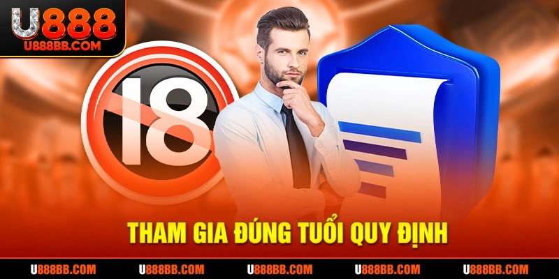 Tham gia đúng tuổi quy định