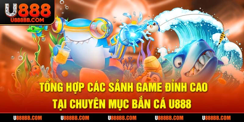 Tổng hợp các sảnh game đỉnh cao tại chuyên mục bắn cá U888